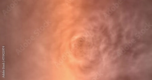 Digital Particle Animation of a hypnotic Twister