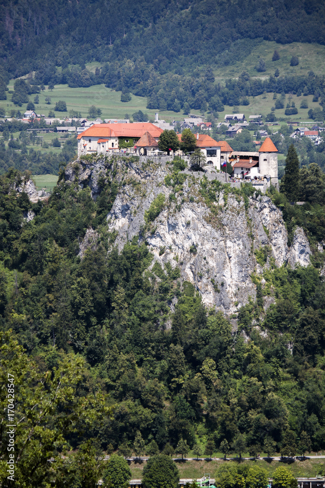 Castle at Bled lake