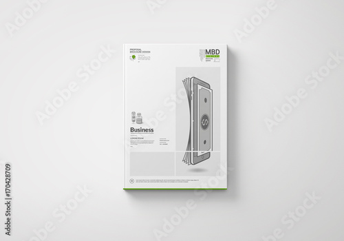 Business Book Cover Layout