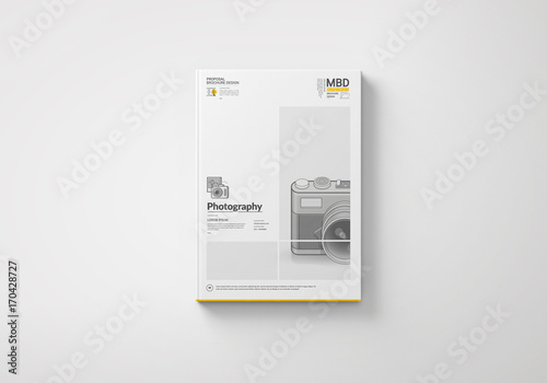 Photography Book Cover Layout