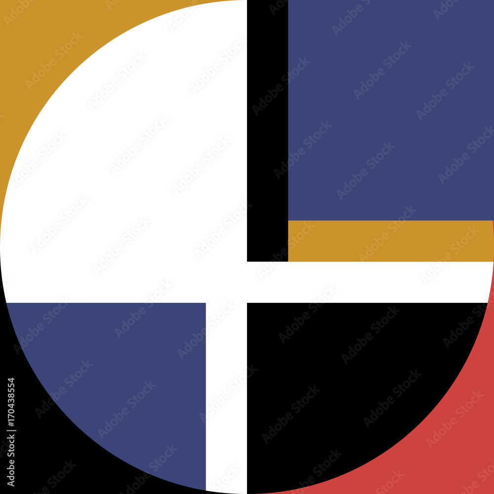 Geometric vector background in retro style in primary colors. Modern colorful backdrop with simple shapes in bright colors. Geometric vector background in retro style in primary colors. Modern colorful backdrop with simple shapes in bright colors.