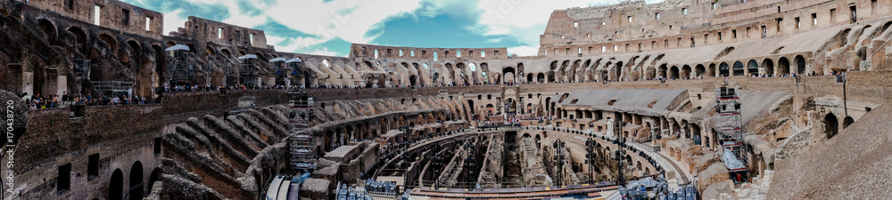 Colosseum from inside - Rome