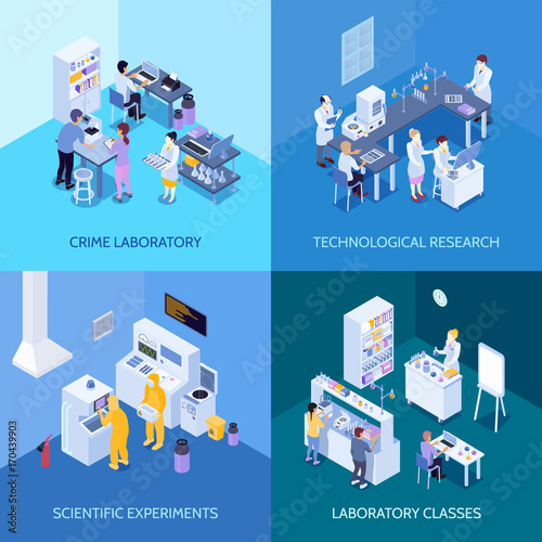 Laboratory Isometric Design Concept