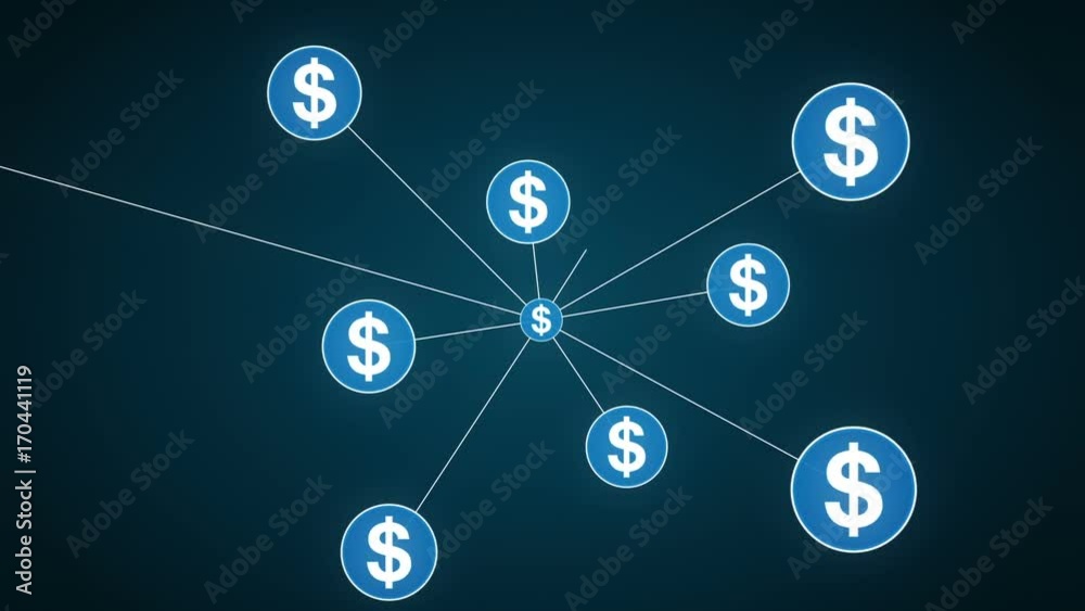 Numerous dots gather to create a Dollar currency sign, dots makes global world map, internet of things. financial technology 1. Numerous dots gather to create a Dollar currency sign, dots makes global world map, internet of things. financial technology 1.