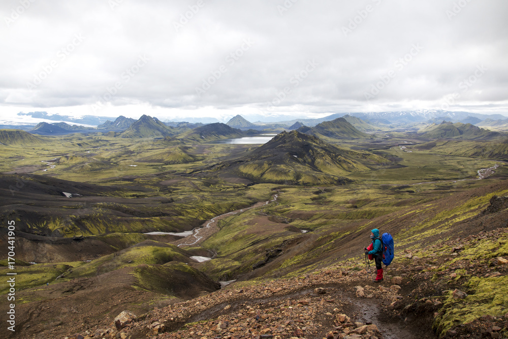 Great view on Laugavegur