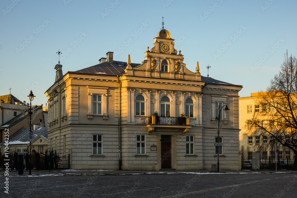Old building in Rzeszow city, Podkarpackie, Poland