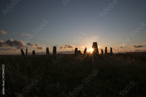 Callanish 3 Stone Circle © Martina Nowak