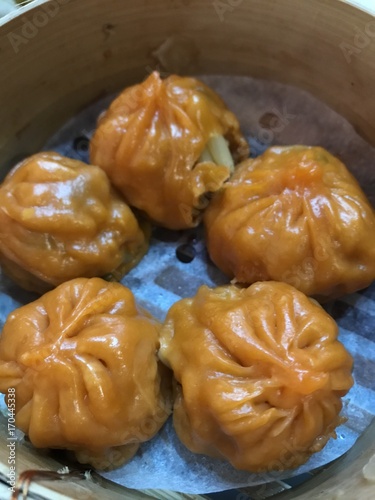 Chinese food Dim sum in du