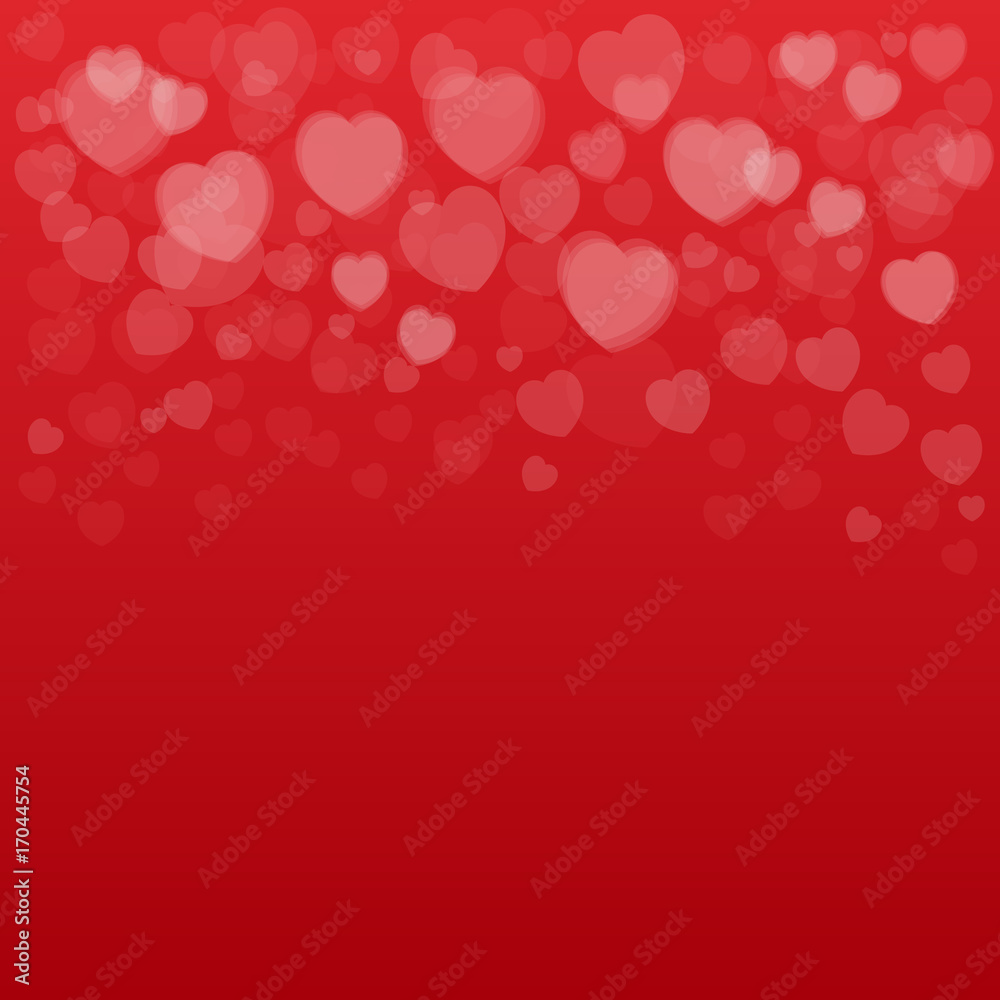 Vector background frame with hearts. Valentines Day Card Vector background frame with hearts. Valentines Day Card
