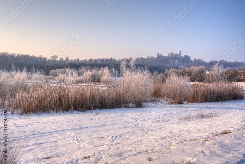 Blick auf Schloss Callenberg Oberfranken