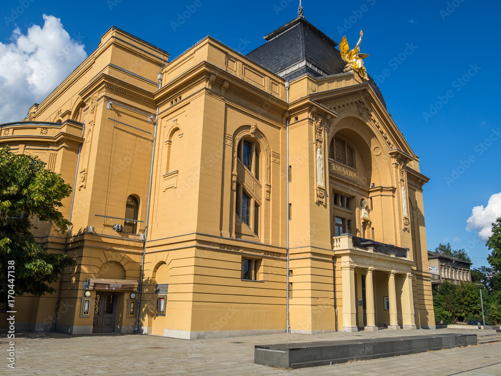 Fototapeta premium Theater in Gera, Thüringen