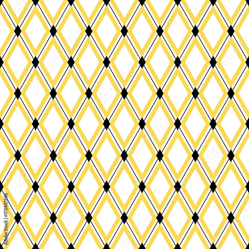 Seamless geometric hipster pattern. Endless cross lines, rhombus background for wallpaper, fashion print design
