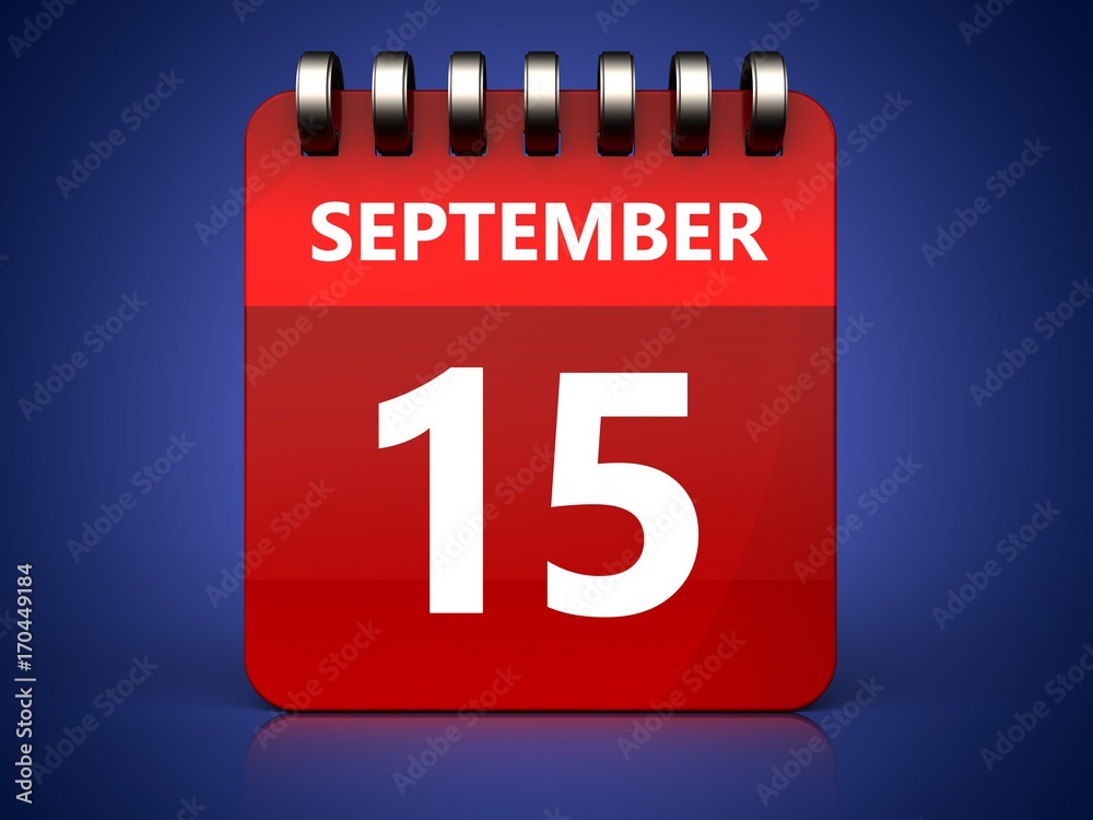 3d 15 september calendar 3d 15 september calendar