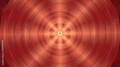 Fractal de diana radiante con orbitas concentricas a colores que giran 
 photo