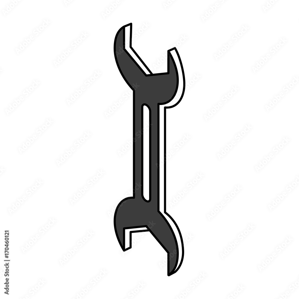 wrench tool icon image vector illustration design wrench tool icon image vector illustration design