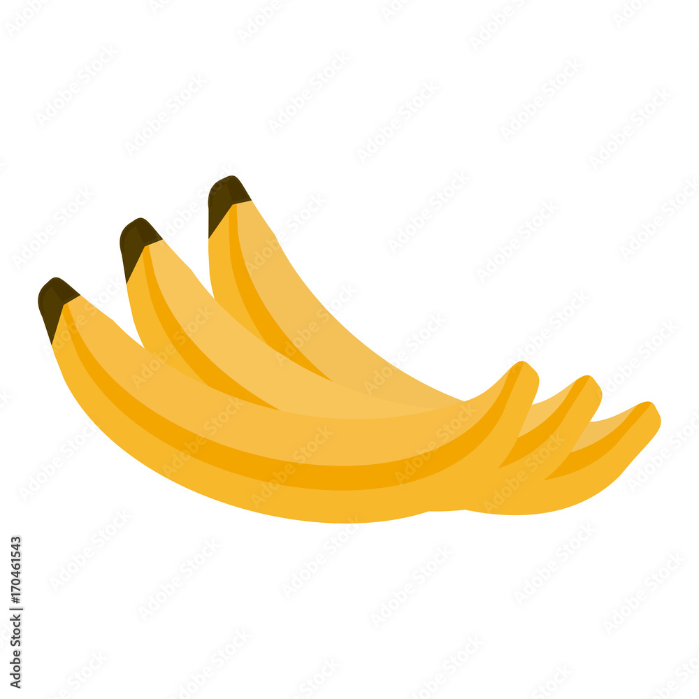 bananas fruit icon image vector illustration design bananas fruit icon image vector illustration design