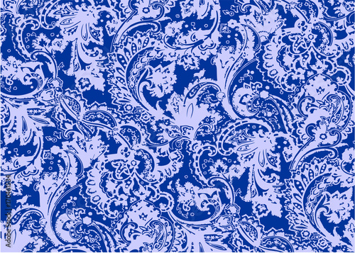 paisley pattern for textile and wrapping use