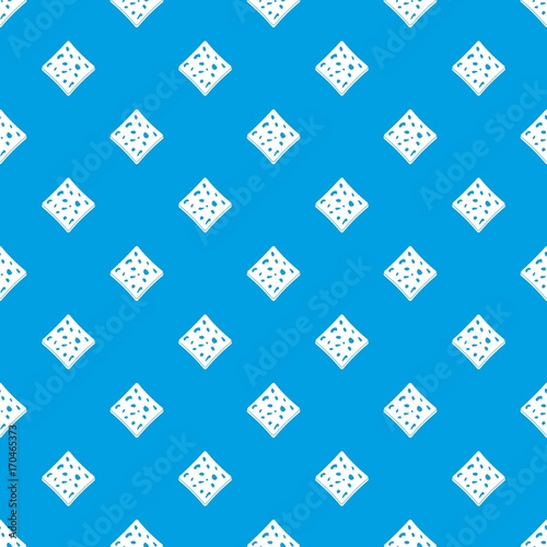 Tofu fresh block pattern seamless blue