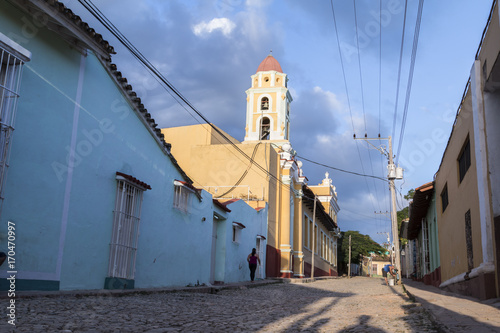 Church in the colonial city of Trinidad 02, Cuba