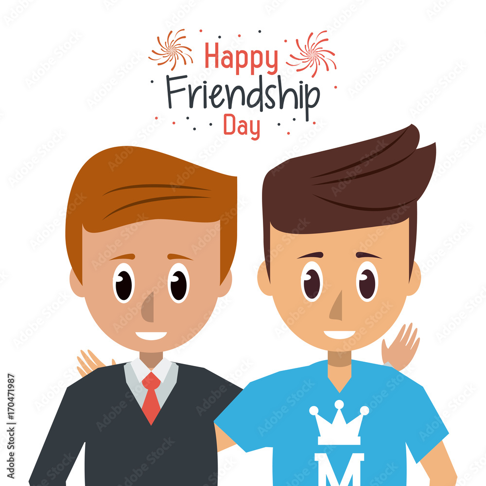 young men cartoon icon vector illustration graphic design young men cartoon icon vector illustration graphic design