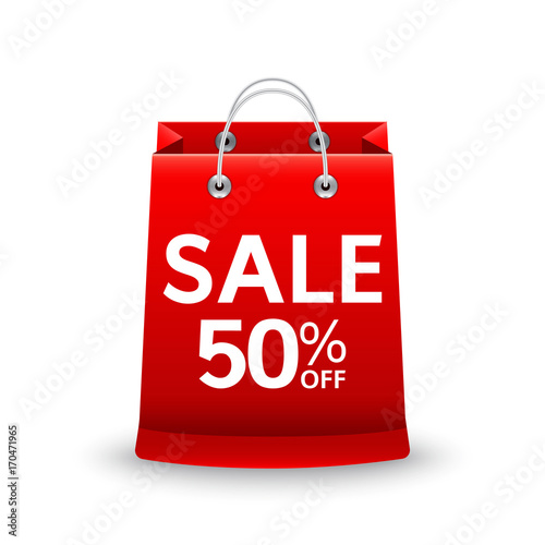 Shopping Bag With Promo On It