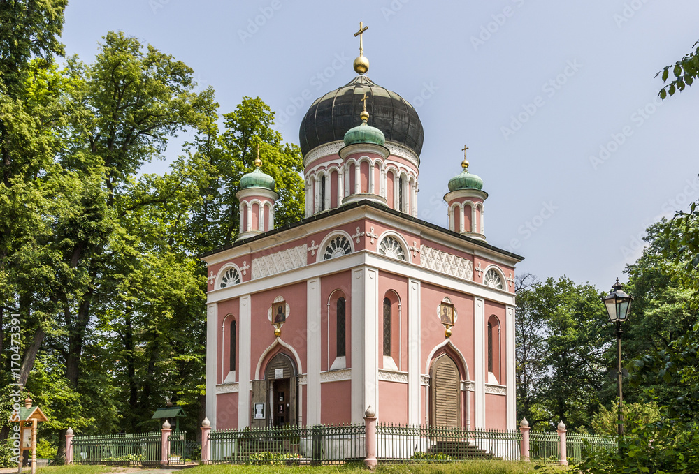 Alexander Nevsky Memorial church in Potsdam
