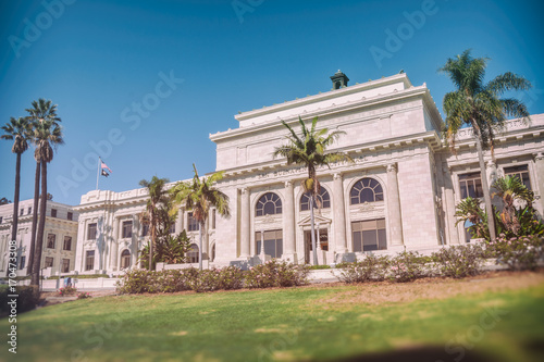 Billede på lærred San Buenaventura City Hall, Ventura City Hall, in Ventura, California