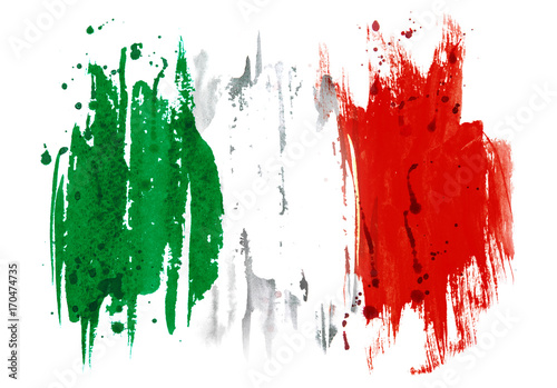 flag of Italy photo