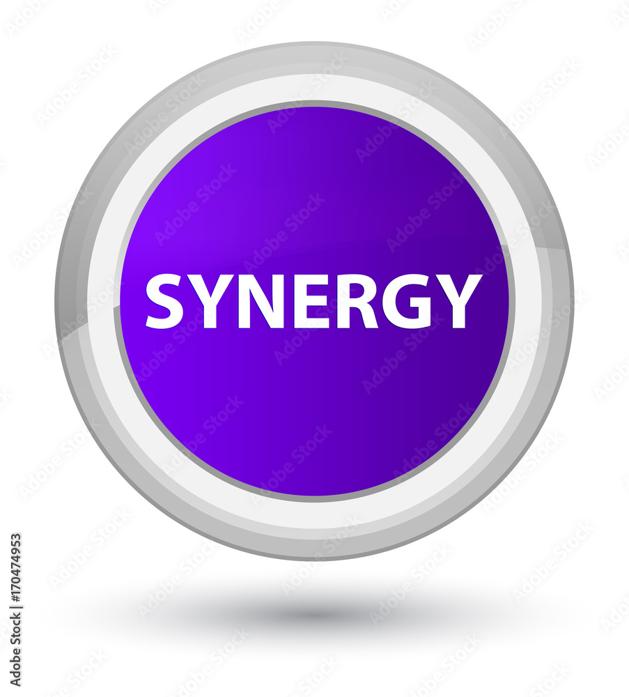 Synergy prime purple round button Synergy prime purple round button