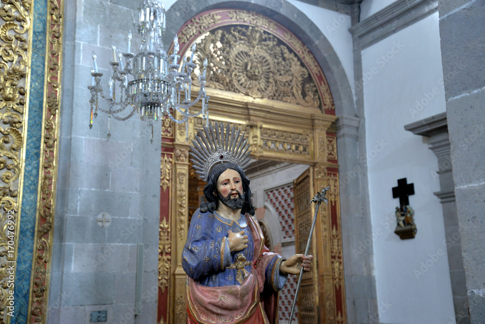 Obraz premium Kirche Sao José in Ponta Delgada (Azoren)