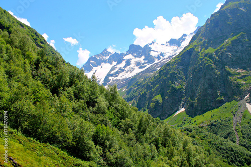 mountains view