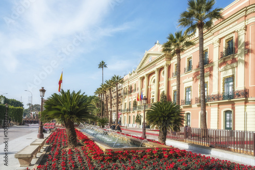 Town Hall of Murcia (Palacio Episcopal). Spain. photo