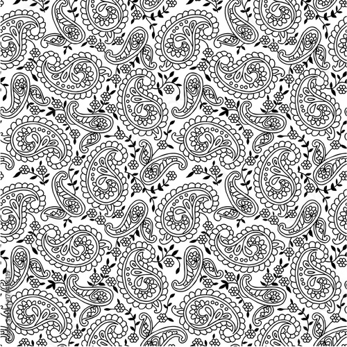 paisley pattern for textile and wrapping use