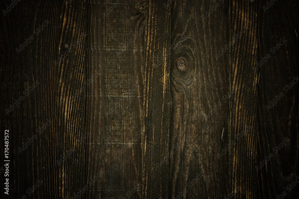 Obraz premium Background from dark old timber