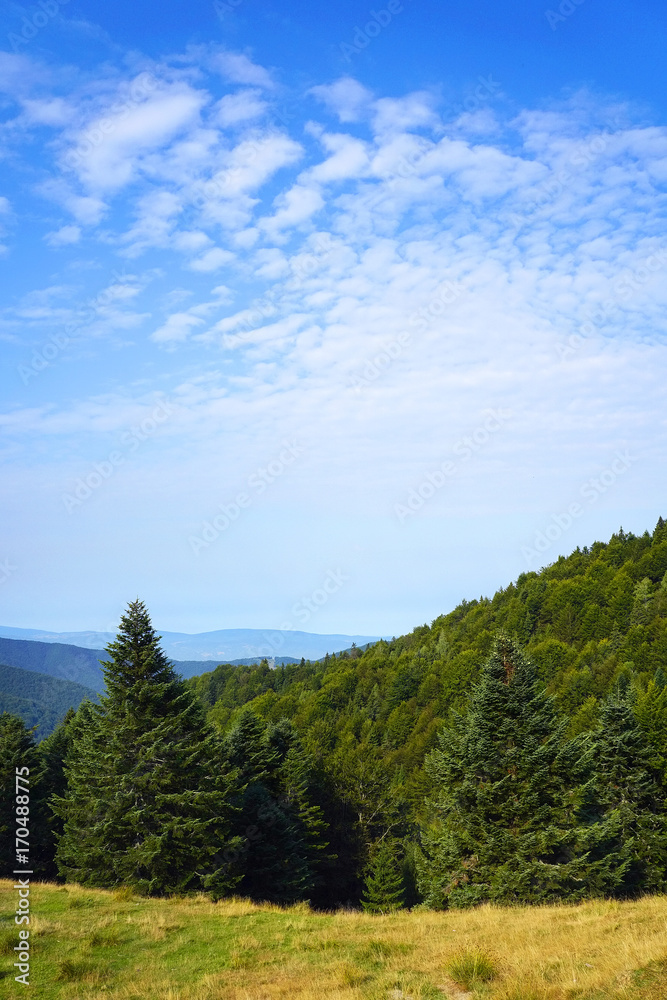 Alpine landscape in Tarcu Mountains, Carpathians, Romania, Europe