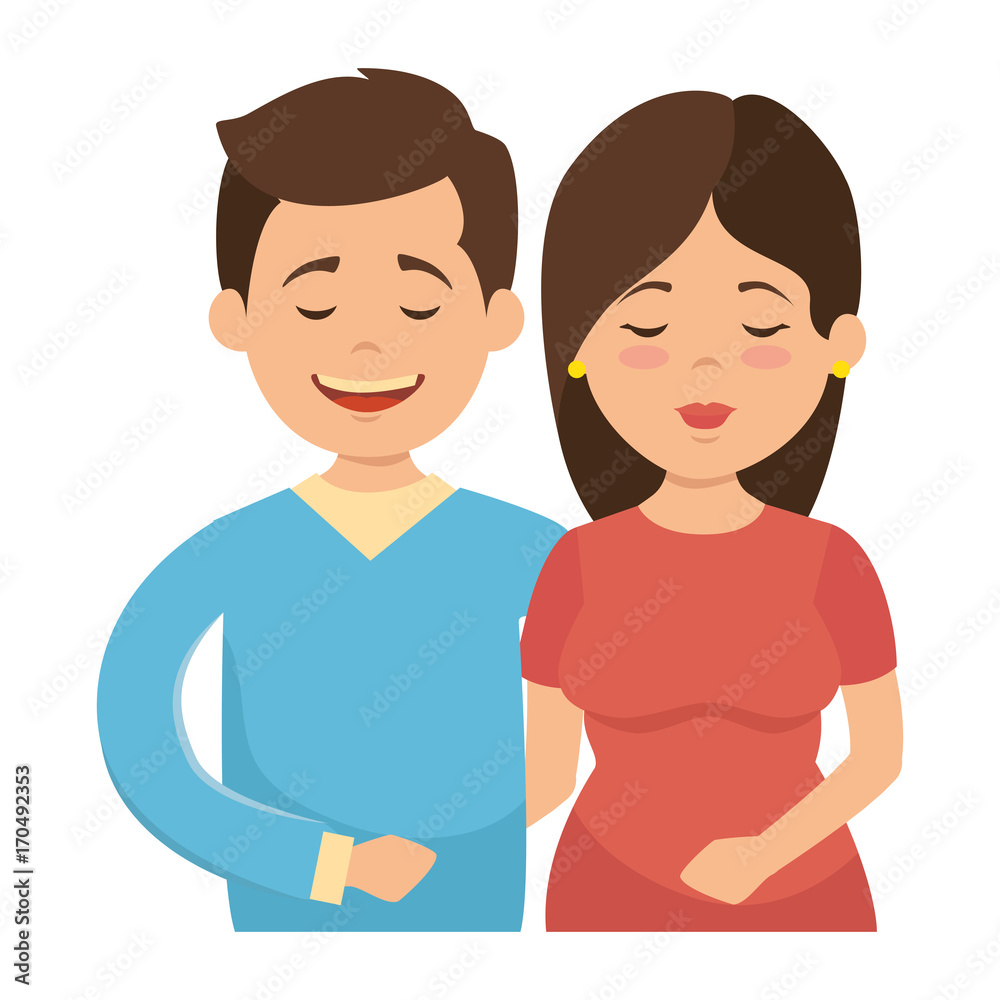 cute couple in love vector illustration design cute couple in love vector illustration design