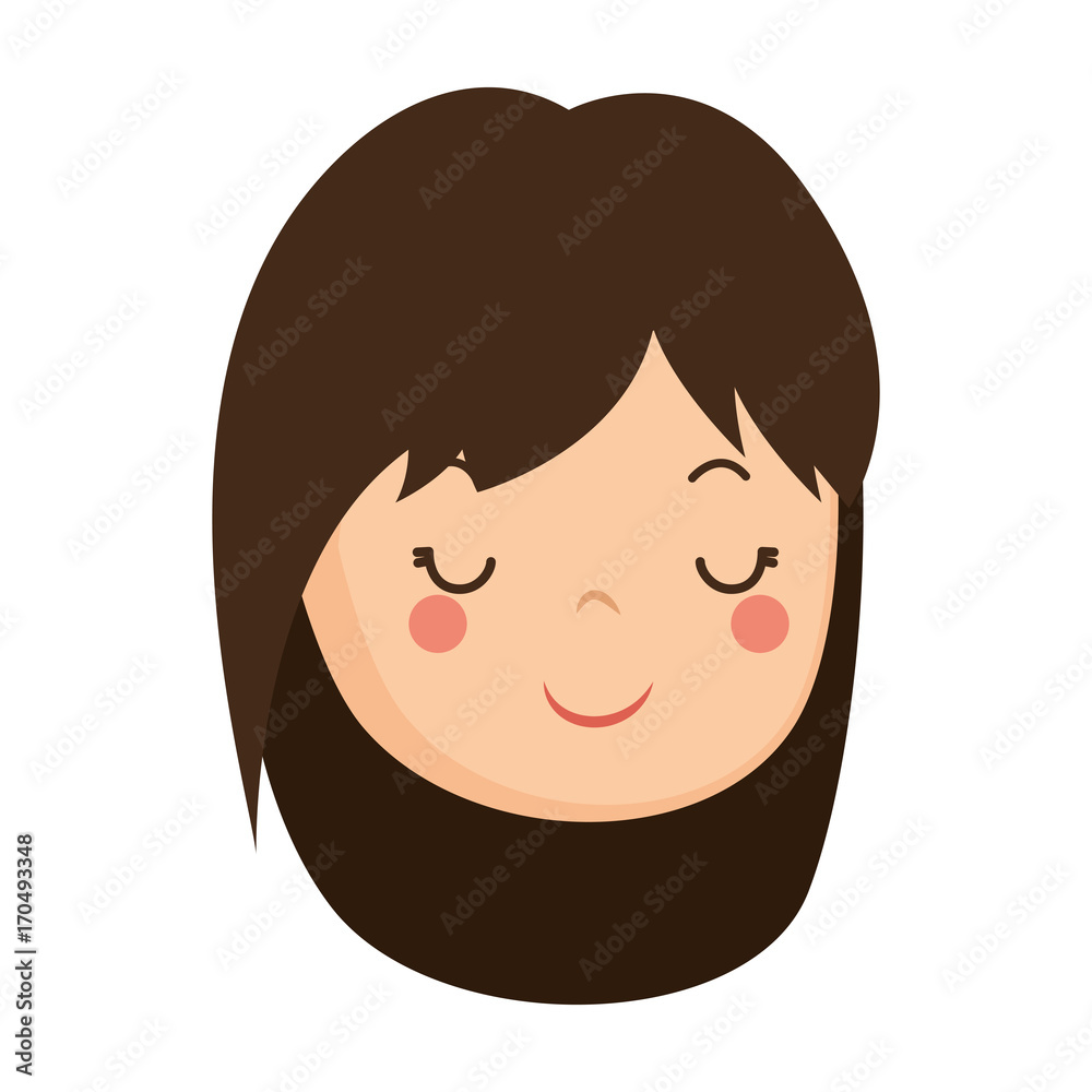 cute and little girl character vector illustration design cute and little girl character vector illustration design