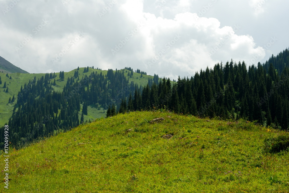 Mountain landscape, Almaty, Kazakhstan
