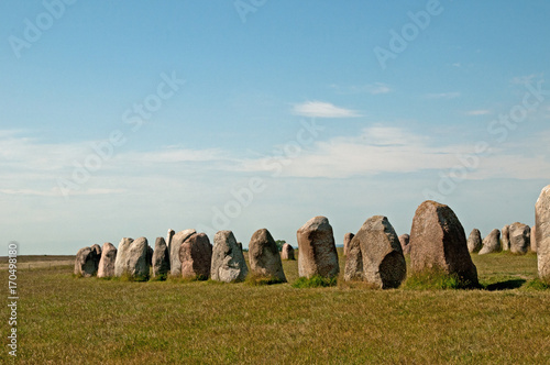 Ale´s stones, Scania, Sweden