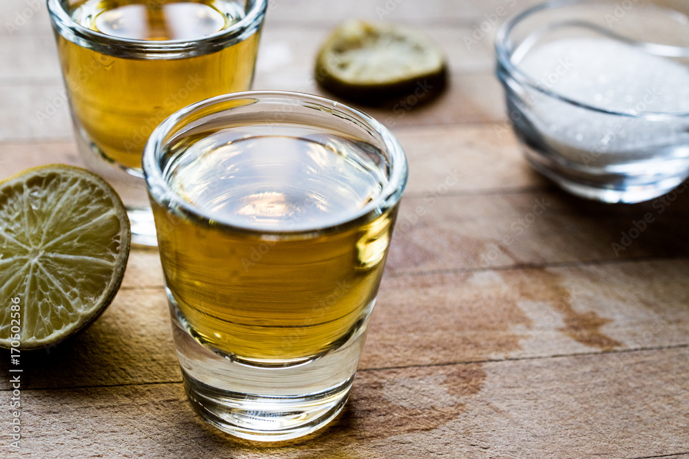 Mezcal Tequila Shots with Lime and Salt
Mezcal Tequila Shots with Lime and Salt