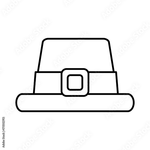 Male vintage hat icon vector illustration graphic design