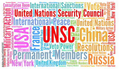 United Nations Security Council word cloud