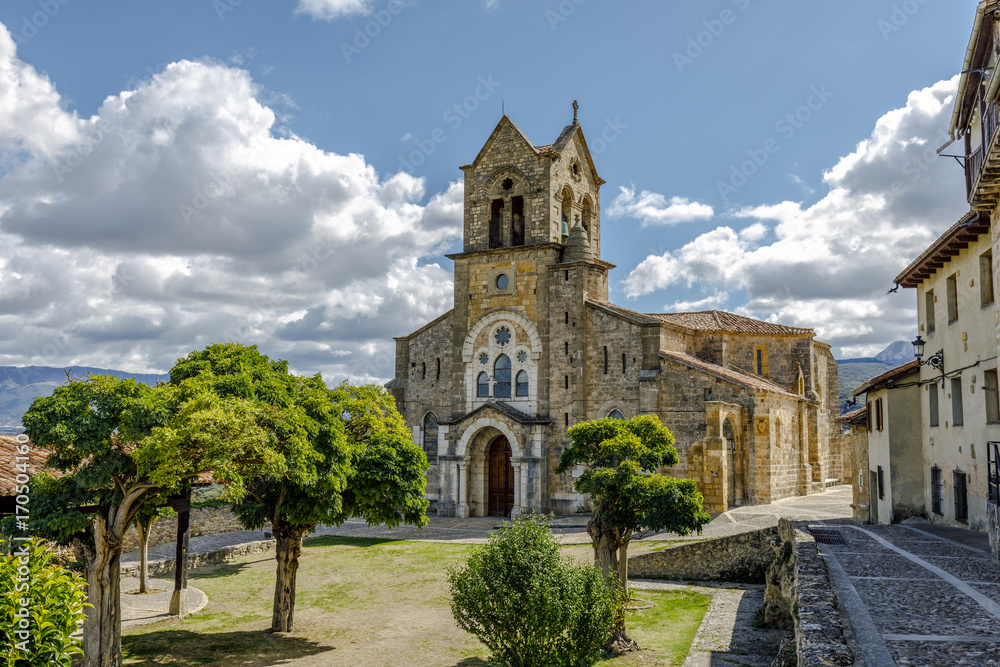 Parochial church of San Vicente Martir and San Sebastian, Frias Burgos
