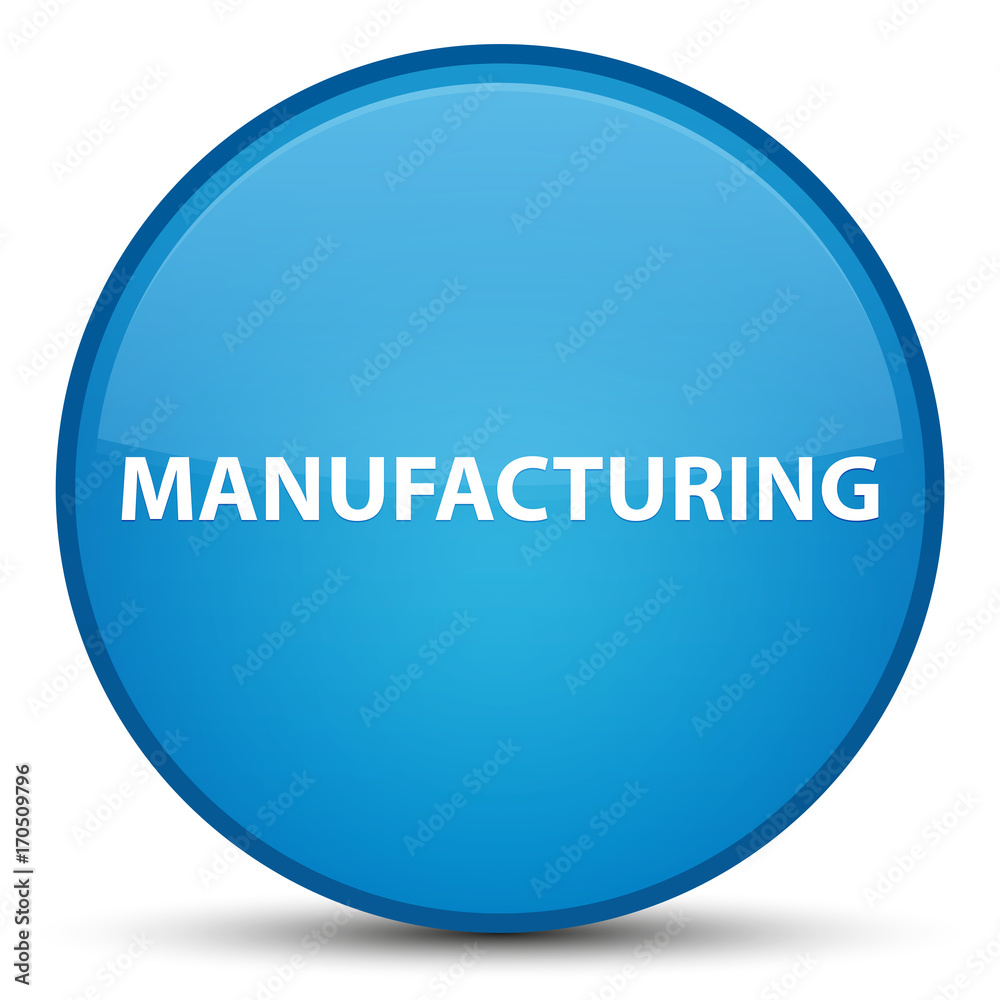 Manufacturing special cyan blue round button Manufacturing special cyan blue round button