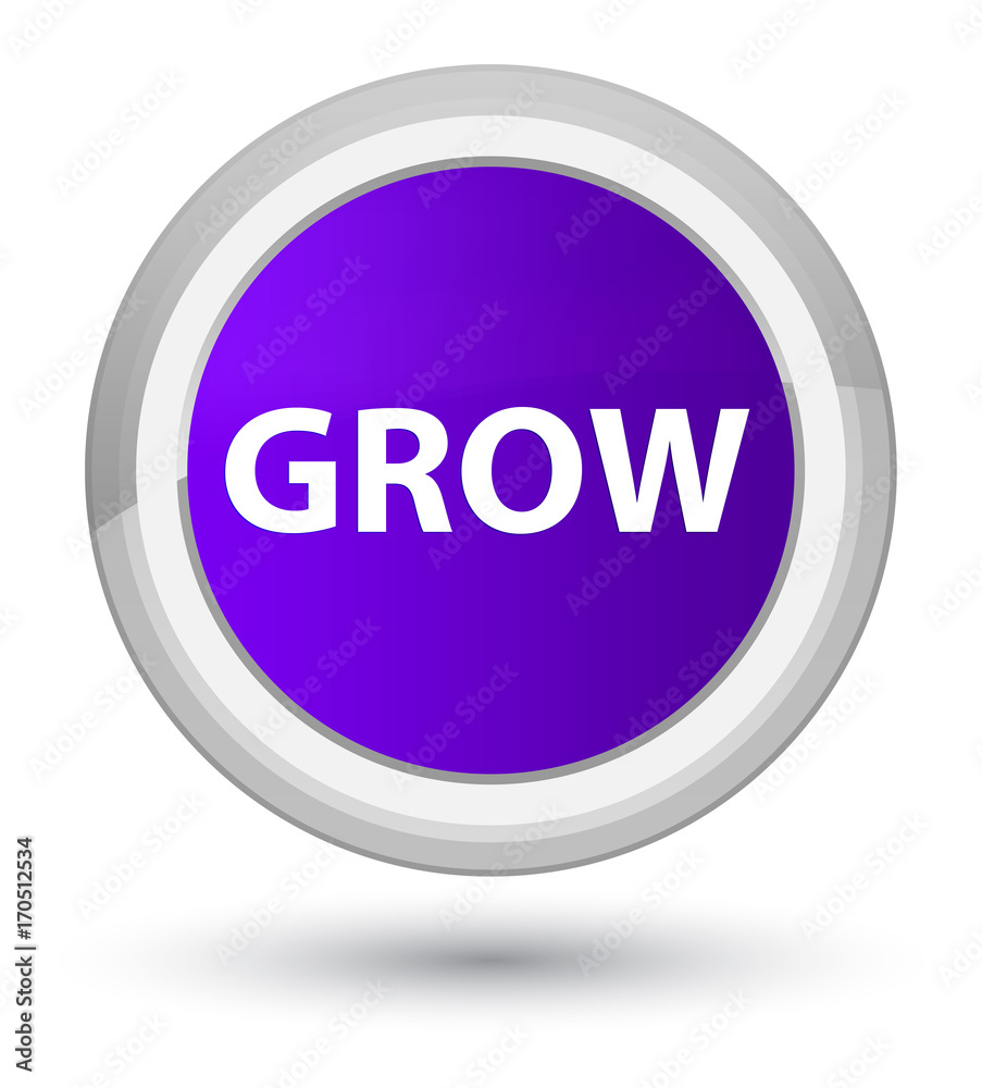 Grow prime purple round button Grow prime purple round button