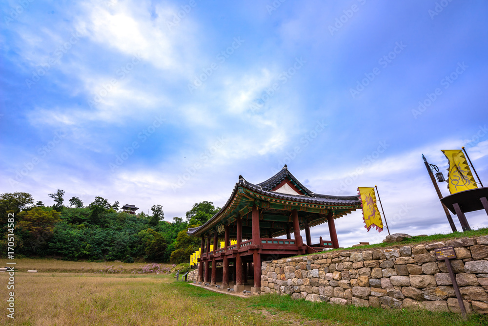 Gongju Chungcheongnam-do Province, South Korea - Gongju Gongsanseong Fortress. (UNESCO World Heritage).