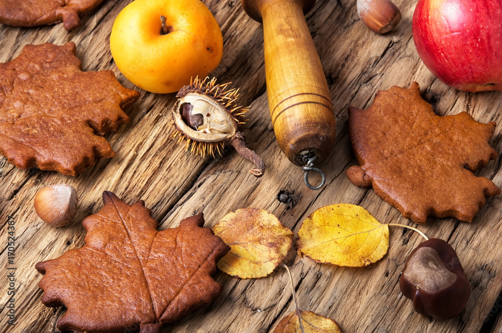Seasonal autumn cookies Seasonal autumn cookies