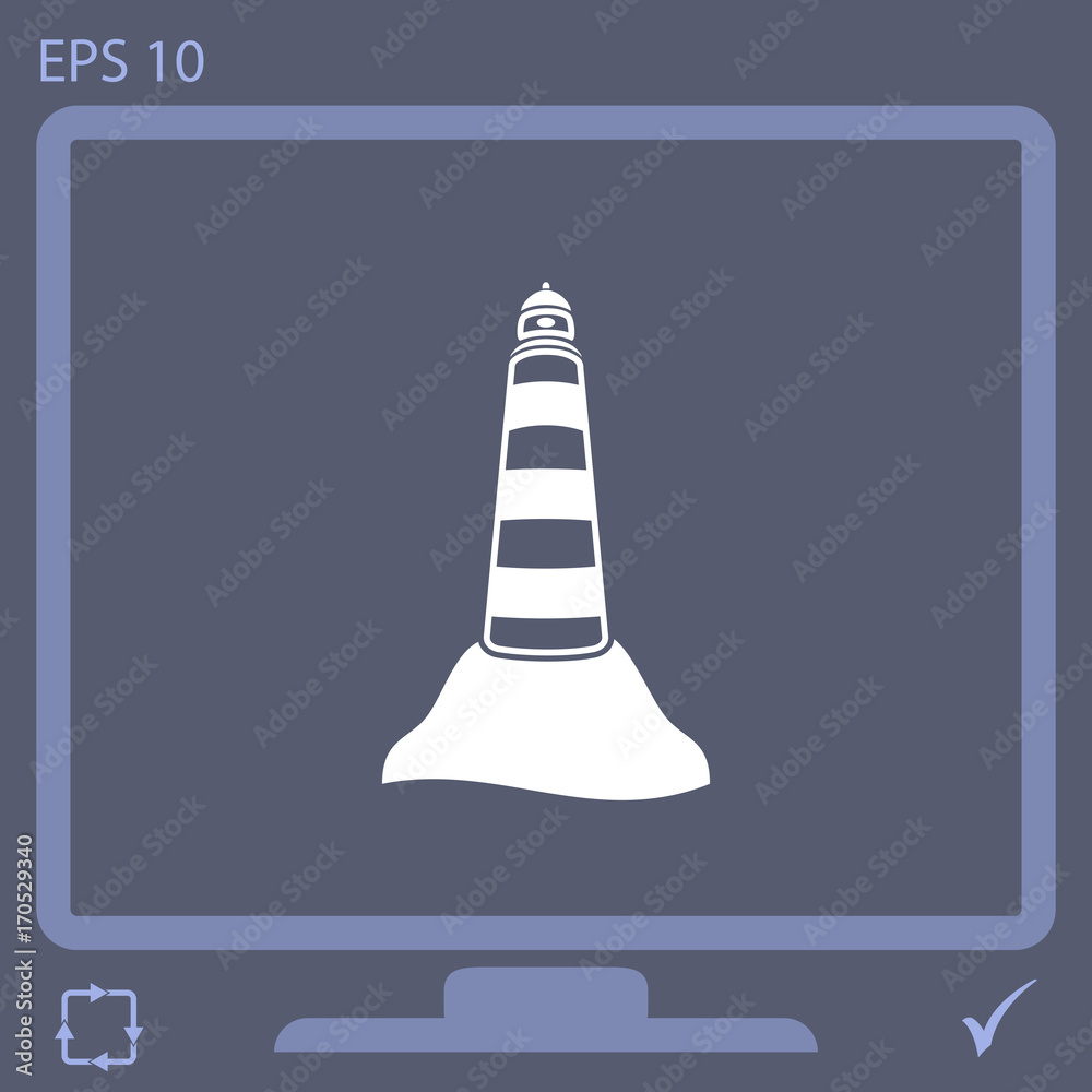 1421612 beacon vector icon 1421612 beacon vector icon