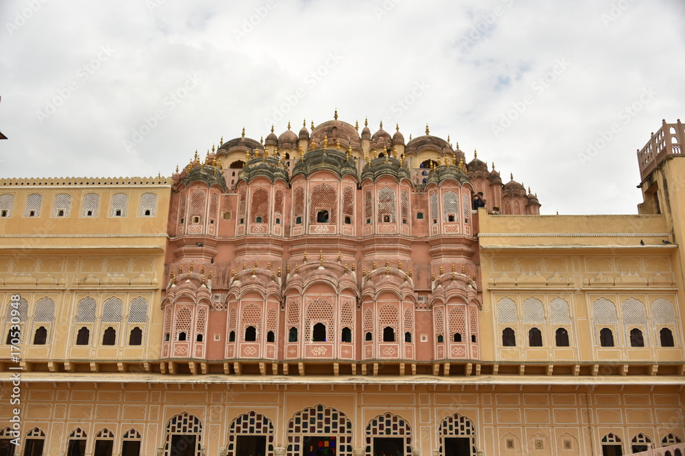 Hawa Mahal architecture, Jaipur