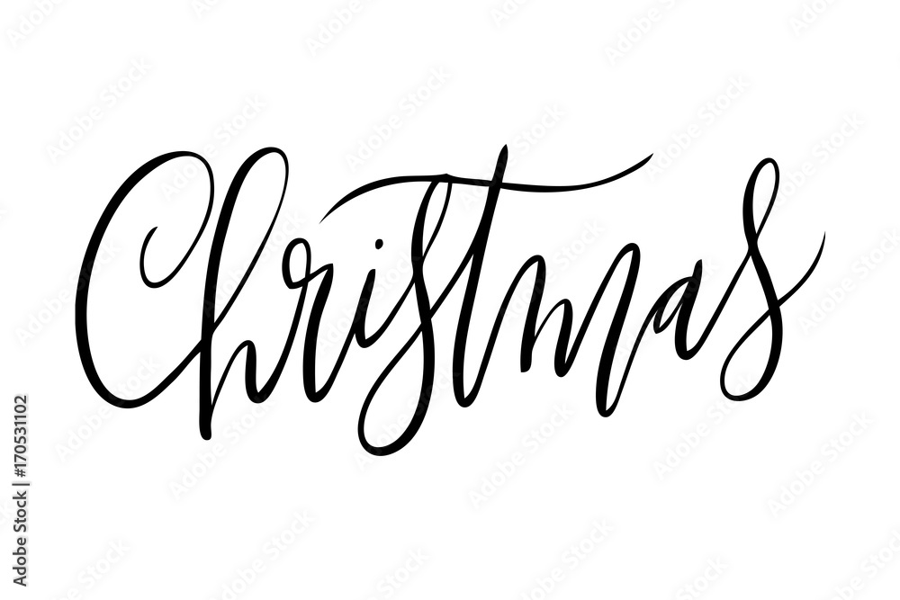 kbecca_vector_handlettering_quirky_christmas